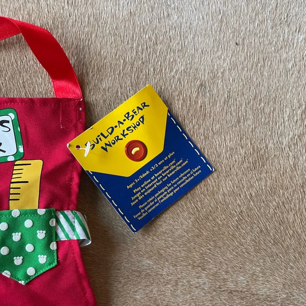 Build A Bear Santas Helper Apron
